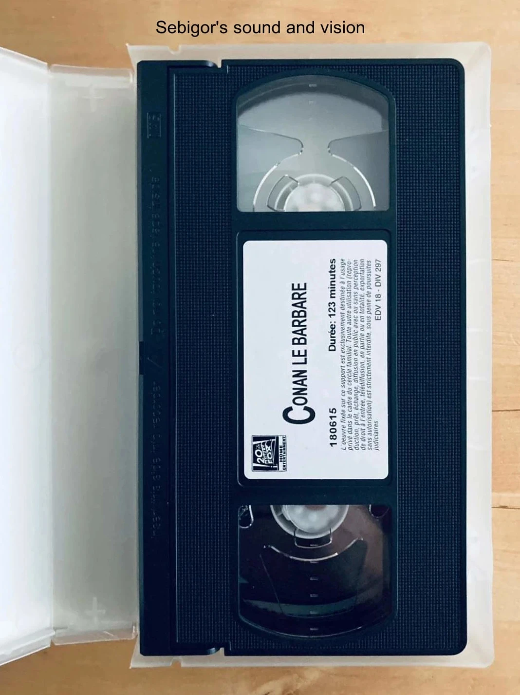 Cassette VHS Conan el bárbaro Arnold Schwarzenegger. – photo 2